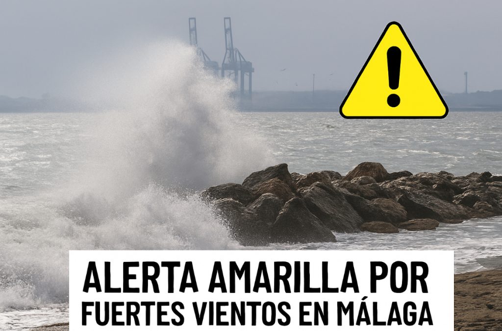Málaga activa la fase de emergencia ante el riesgo de inundaciones por lluvias intensas