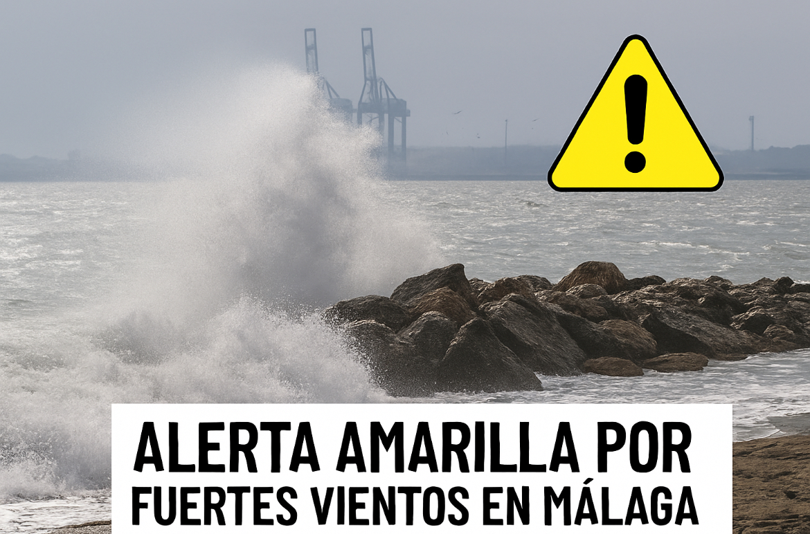 Málaga activa la fase de emergencia ante el riesgo de inundaciones por lluvias intensas