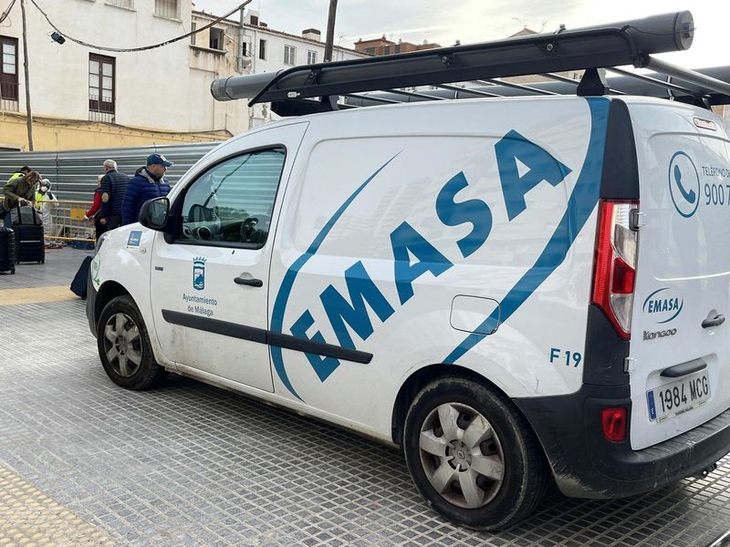Emasa anuncia nuevas obras en Málaga que afectarán al tráfico y al suministro de agua
