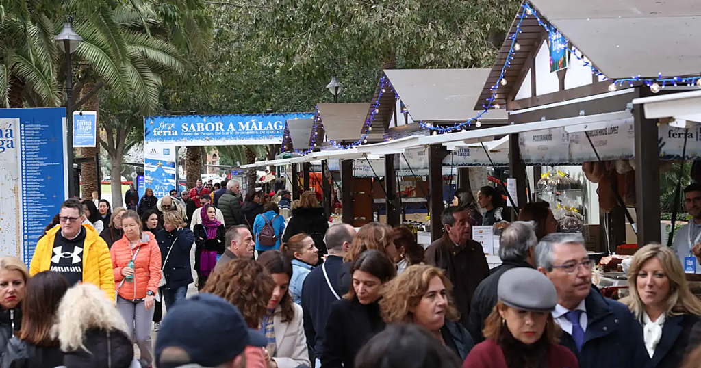 Feria gastronómica gratuita en Málaga este puente en Paseo del Parque